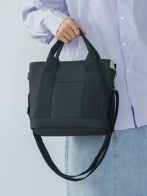 Women’s Casual Canvas Crossbody Bag with Adjustable Strap Daily Quality Travel Tote Multiple Compartments for Work & School