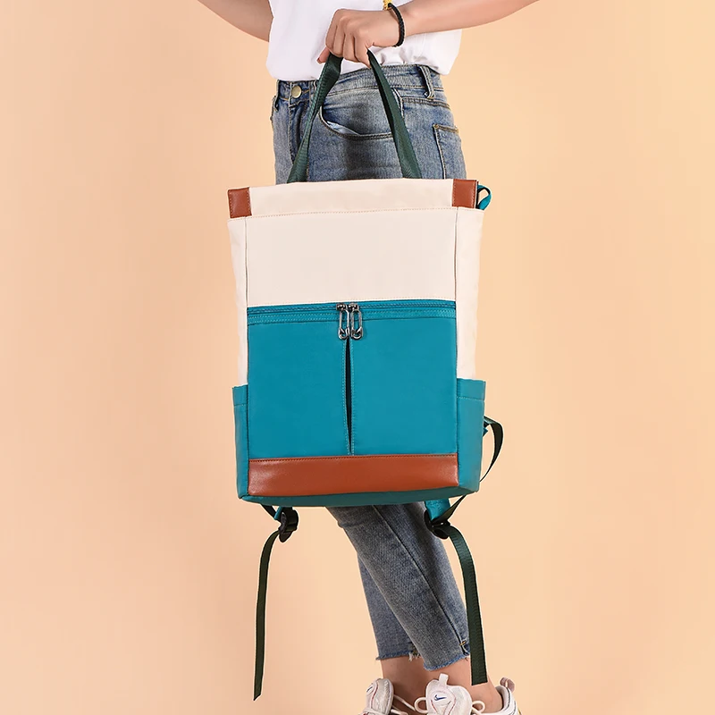2023 New Women Backpack Waterproof Oxford Bagpack Large Mochilas Fashion Schoolbag For Teenagers Girls Travel Weekend