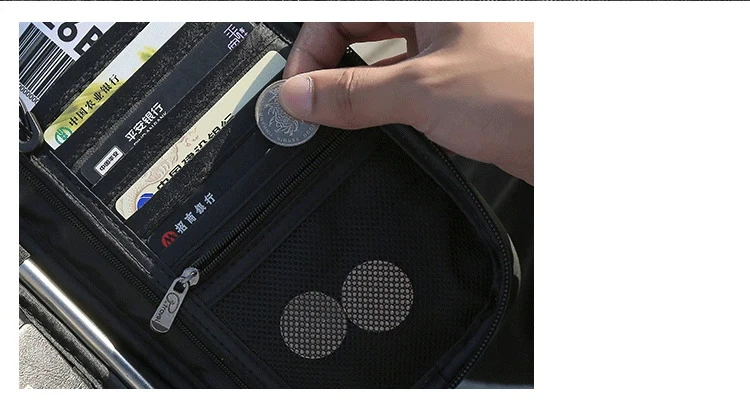 Travel Passport Wallet Organizer Bag with Card Holder Document Case for Family Crossbody Ticket Cash Storage Bag for Abroad Trip
