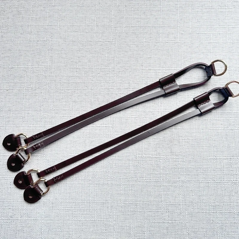 One Pair Vachetta Leather Cinch Side Straps for LV DIY Neverfull Pm Mm Gm Repairs Premium Leather Handle Straps Solution