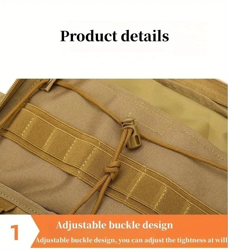 Men Tactical Bag Outdoor Travel Fuctional Tool Bag Gym Travel Collection Tool Bags Big Capacity Men Military Bags