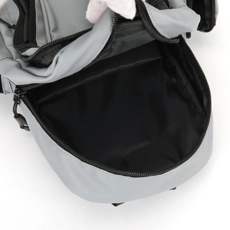 Multi Functional Men's Chest Bag Oxford Mini Backpack for Daily Commuting Outdoor Sports Travel