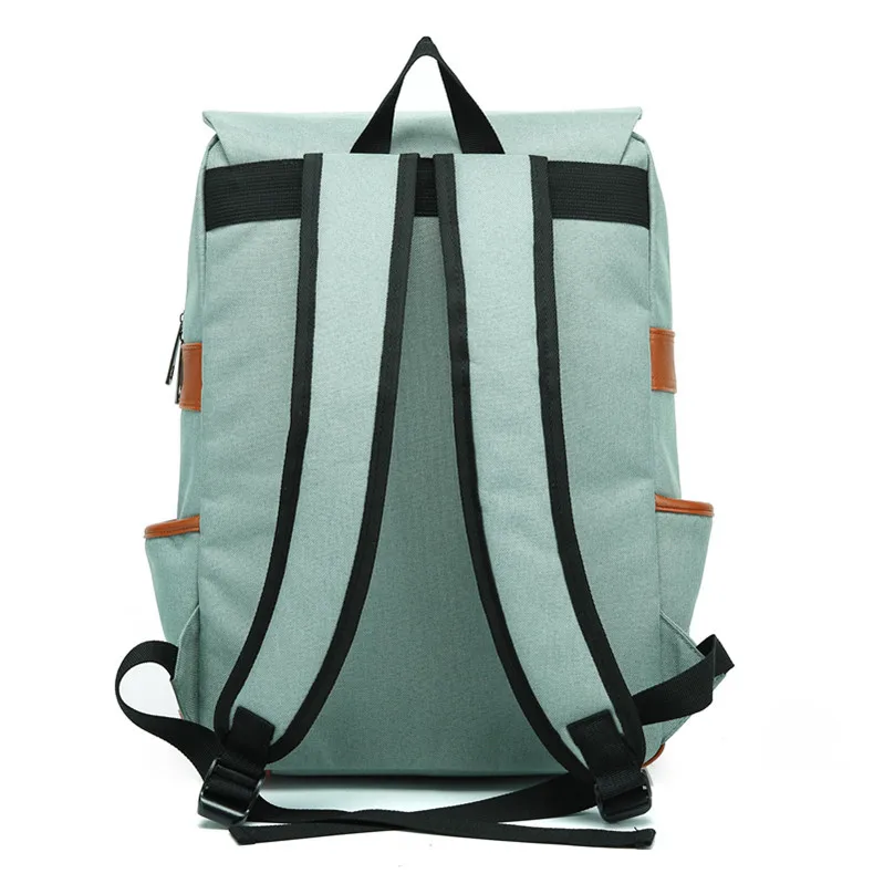Vintage 16 Inch Laptop Backpack Women Canvas Bags Men Canvas Travel Leisure Backpacks Retro Casual Bag School Bags For Teenagers