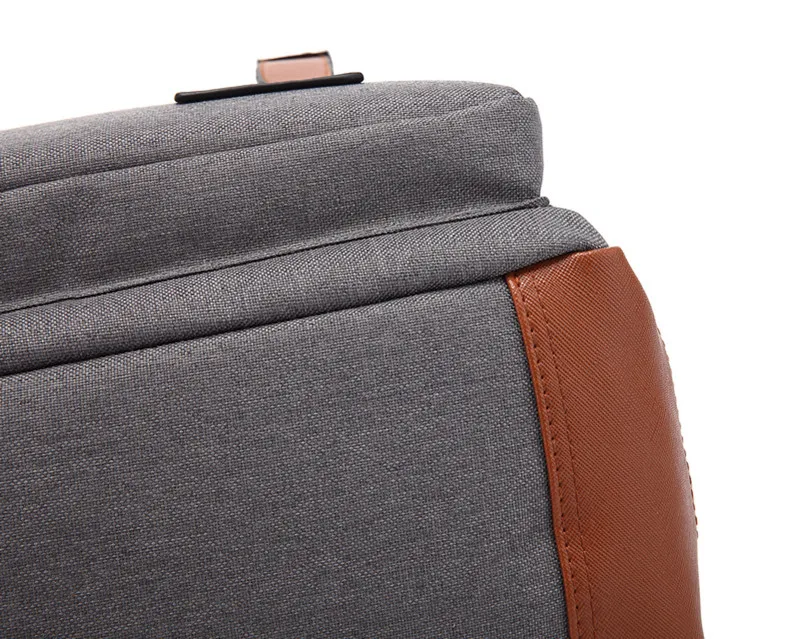 Vintage 16 Inch Laptop Backpack Women Canvas Bags Men Canvas Travel Leisure Backpacks Retro Casual Bag School Bags For Teenagers