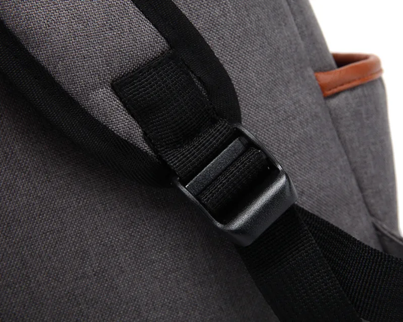 Vintage 16 Inch Laptop Backpack Women Canvas Bags Men Canvas Travel Leisure Backpacks Retro Casual Bag School Bags For Teenagers