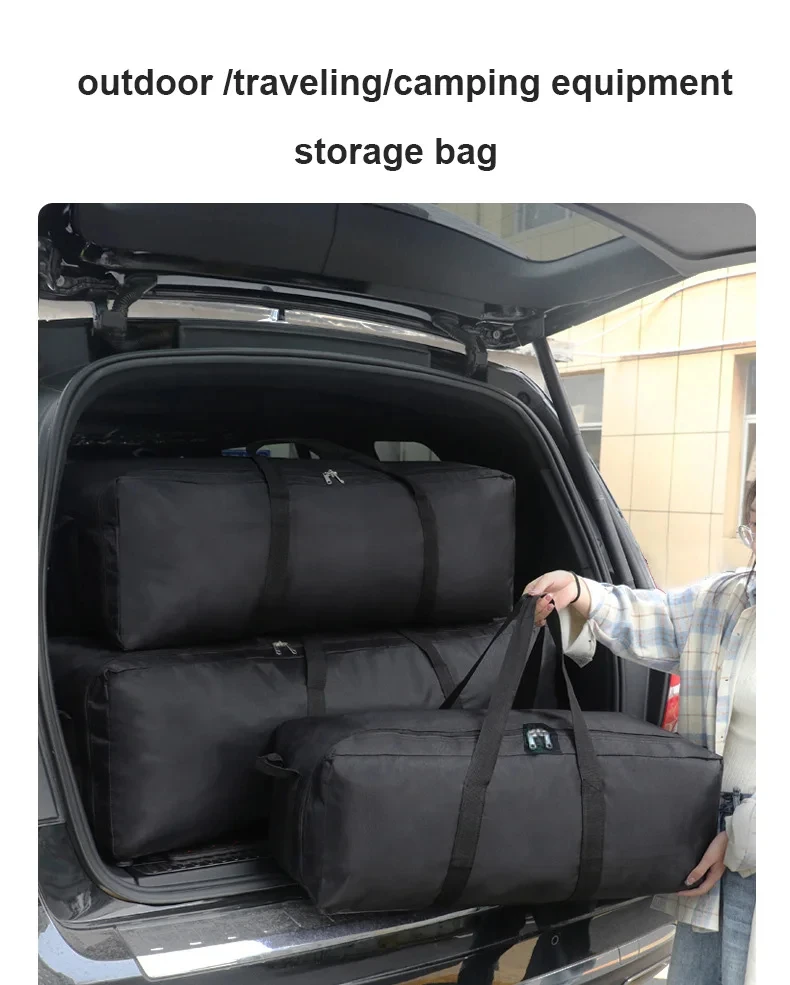 150L 100L 55L Camping Climbing Storage Bag Travel Luggage Bag Outdoor Hiking Backpack Large Capacity Duffle Handbag