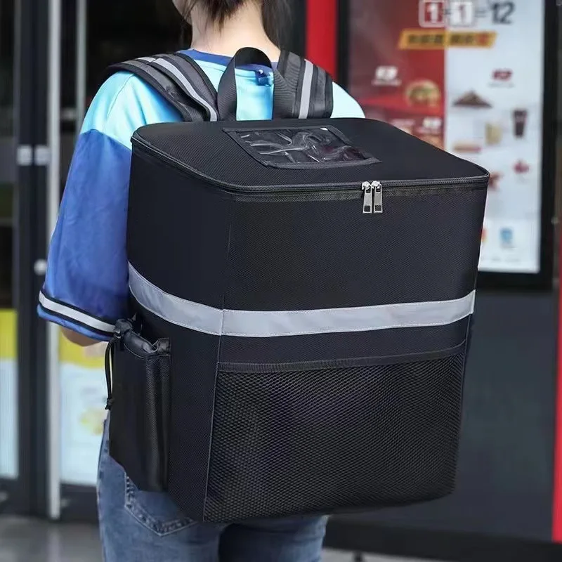 Backpack Takeaway Box Shoulder Insulation and Thick Large Capacity Outdoor Camping Food Delivery Box