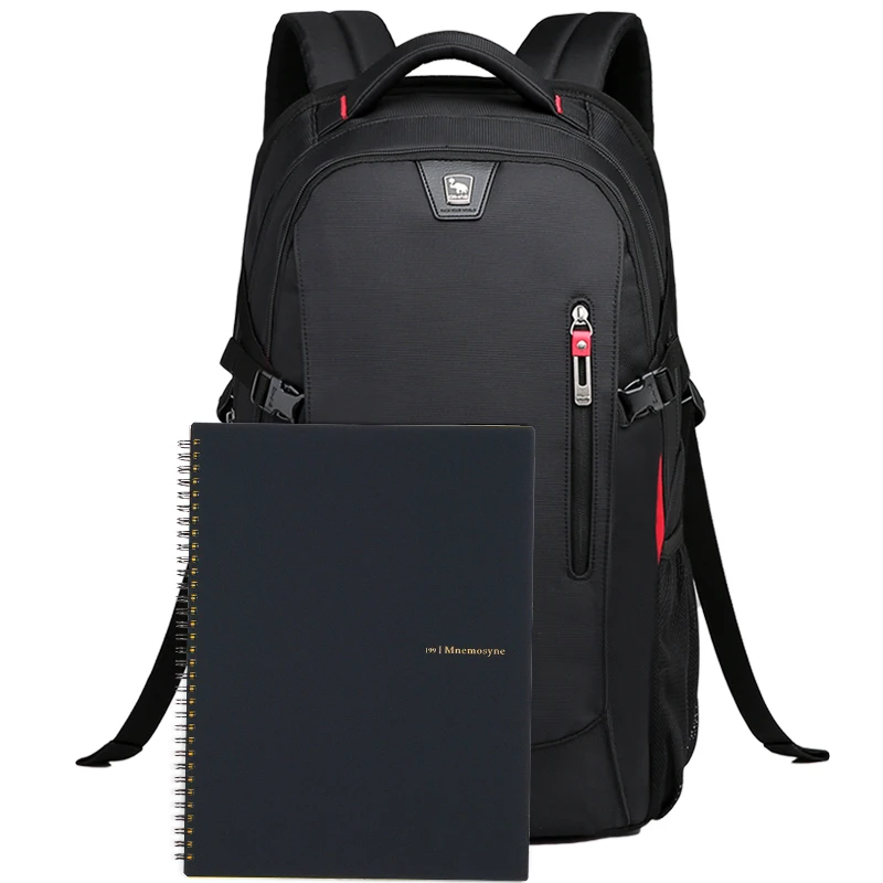 OIWAS School Bags 14 Inch Laptop Backpacks Waterproof Nylon 29L Casual Shoulder Bagpack Travel Teenage Men's Backpack Mochila