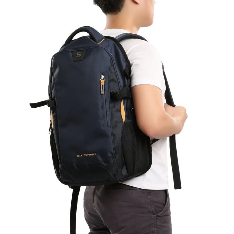 OIWAS School Bags 14 Inch Laptop Backpacks Waterproof Nylon 29L Casual Shoulder Bagpack Travel Teenage Men's Backpack Mochila