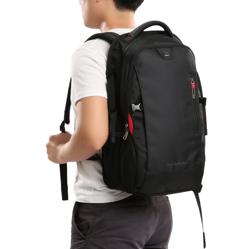 OIWAS School Bags 14 Inch Laptop Backpacks Waterproof Nylon 29L Casual Shoulder Bagpack Travel Teenage Men's Backpack Mochila