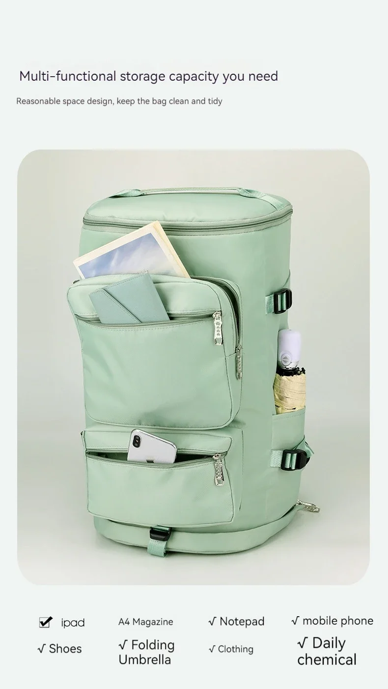 Outdoor Travel Backpack Single Shoulder Swiming Pack Outdoor Crossbody Hand Bags Casual Fitness Backpacks