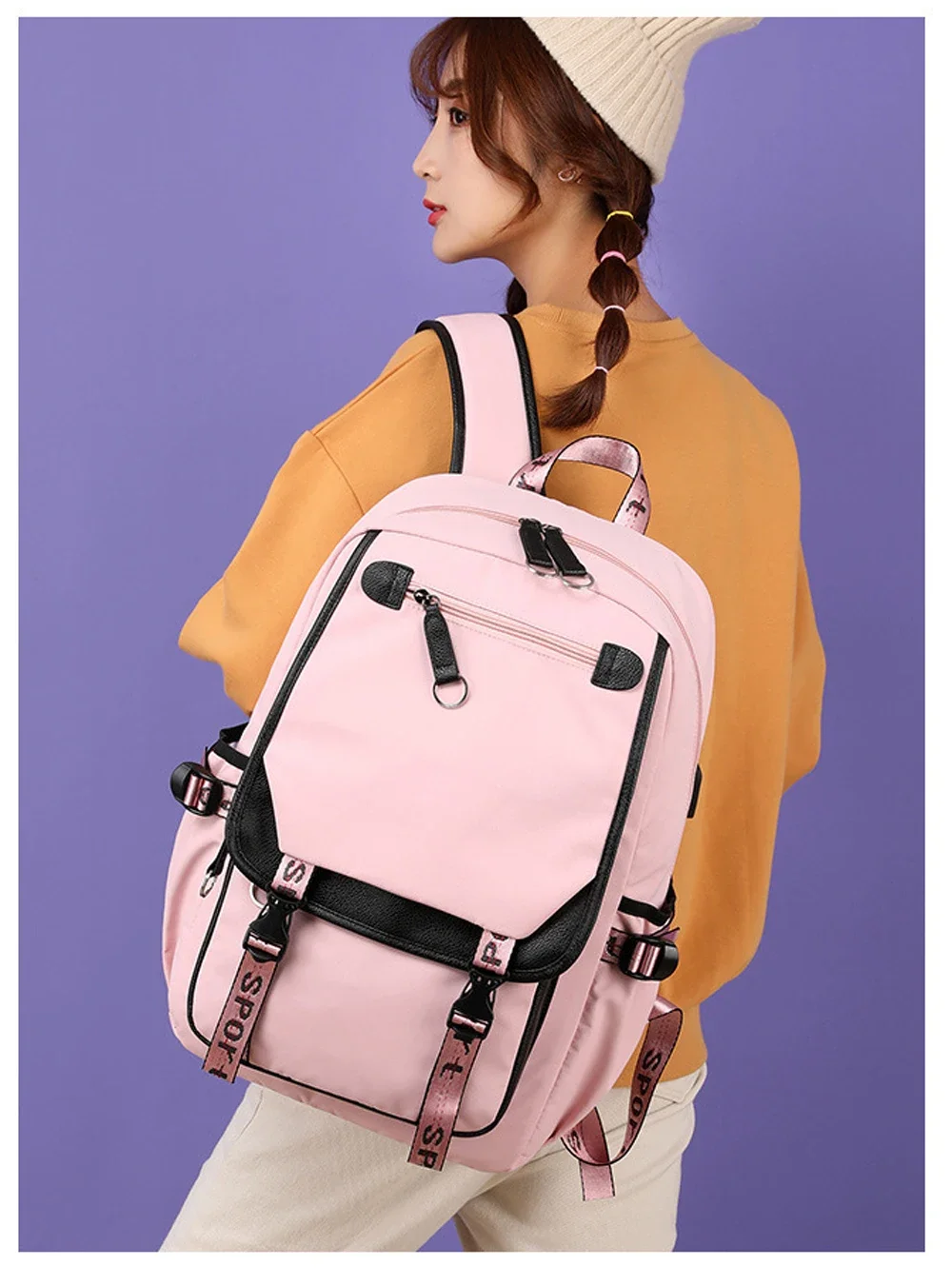 The Apothecary Diaries Maomao Anime Schoolbag School Backpack Teens Girl Casual Daypack Student Back To School Bookbag 3pcs/set