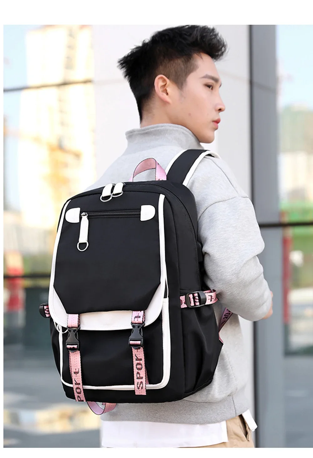 The Apothecary Diaries Maomao Anime Schoolbag School Backpack Teens Girl Casual Daypack Student Back To School Bookbag 3pcs/set