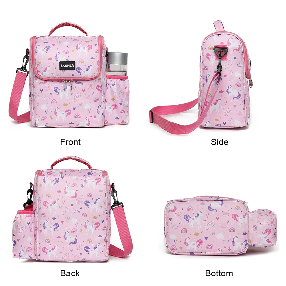 Lunchbox Portable Insulated Picnic Lunch Box with Ice Pack Leak Proof Bento Box for Work School And Travel
