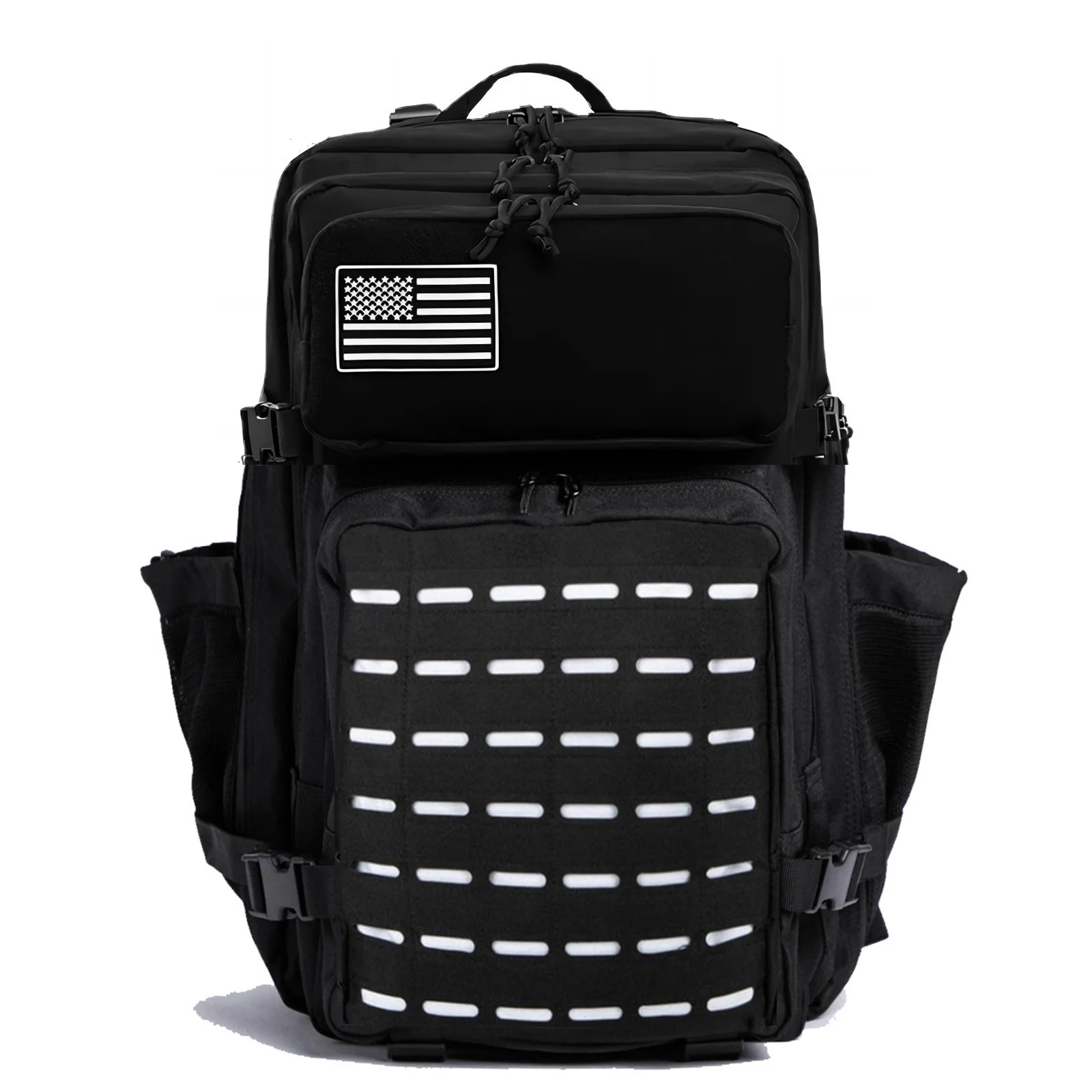 25L/50L Waterproof with 2 Bottle Holders Backpack Gym Outdoor Travel Hiking Fishing Trekking Backpacks 13inch Laptop Bag