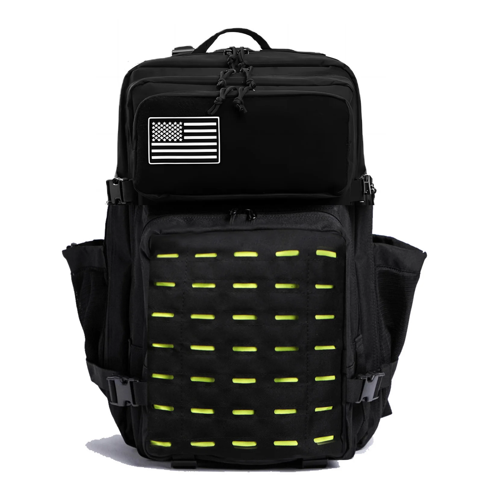 25L/50L Waterproof with 2 Bottle Holders Backpack Gym Outdoor Travel Hiking Fishing Trekking Backpacks 13inch Laptop Bag