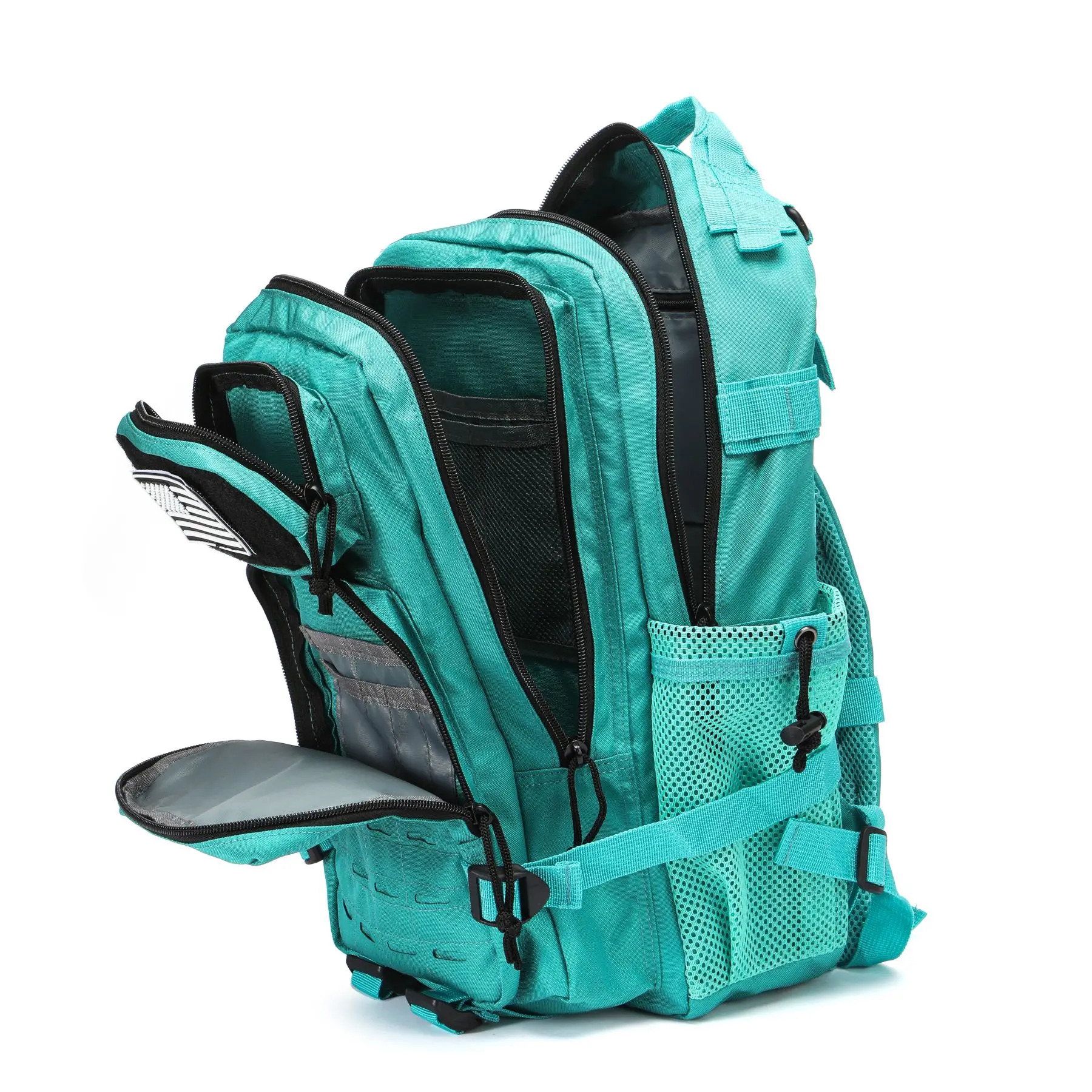 25L/50L Waterproof with 2 Bottle Holders Backpack Gym Outdoor Travel Hiking Fishing Trekking Backpacks 13inch Laptop Bag