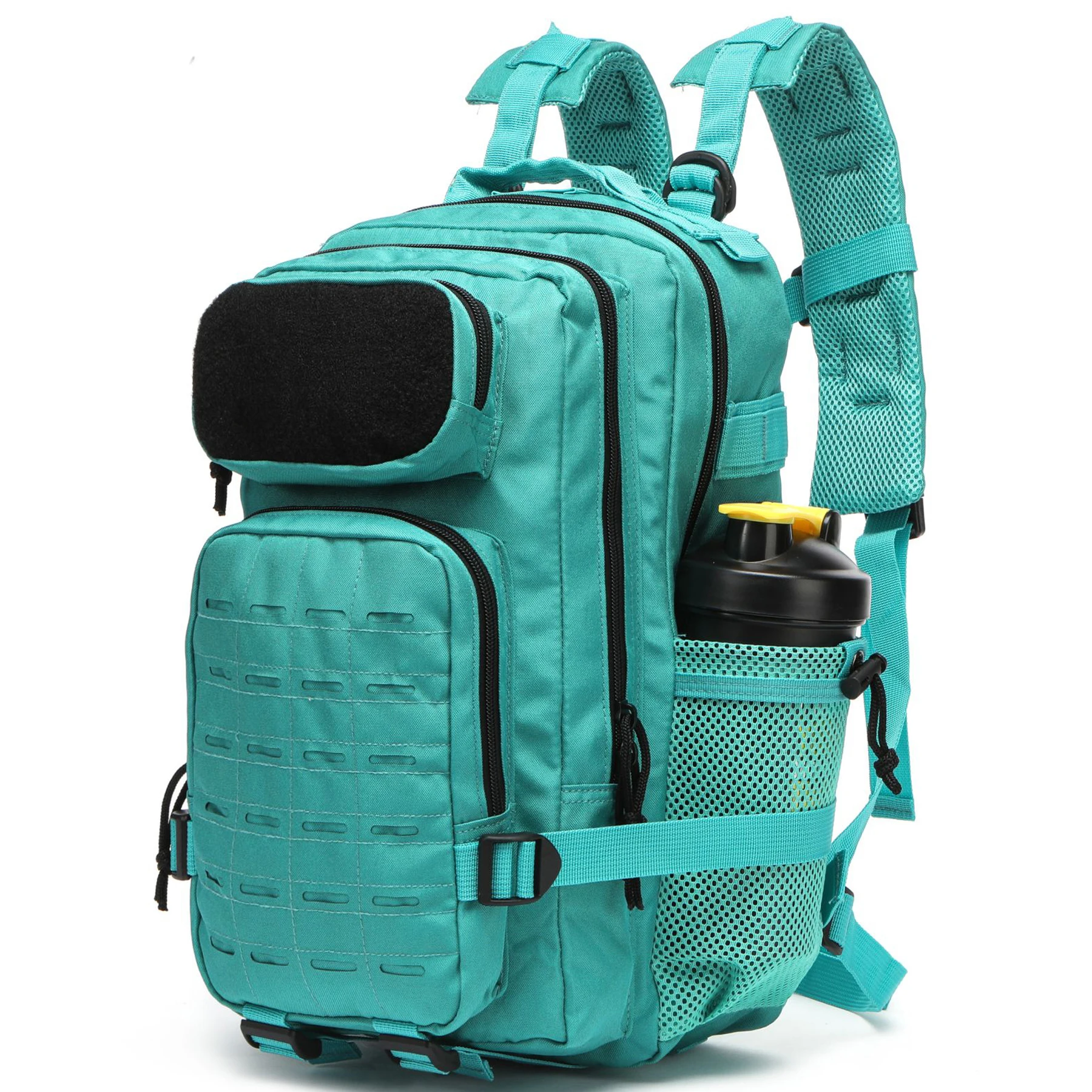 25L/50L Waterproof with 2 Bottle Holders Backpack Gym Outdoor Travel Hiking Fishing Trekking Backpacks 13inch Laptop Bag
