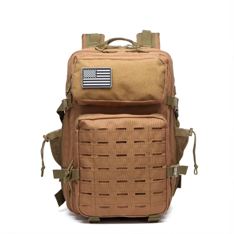 25L/50L Waterproof with 2 Bottle Holders Backpack Gym Outdoor Travel Hiking Fishing Trekking Backpacks 13inch Laptop Bag