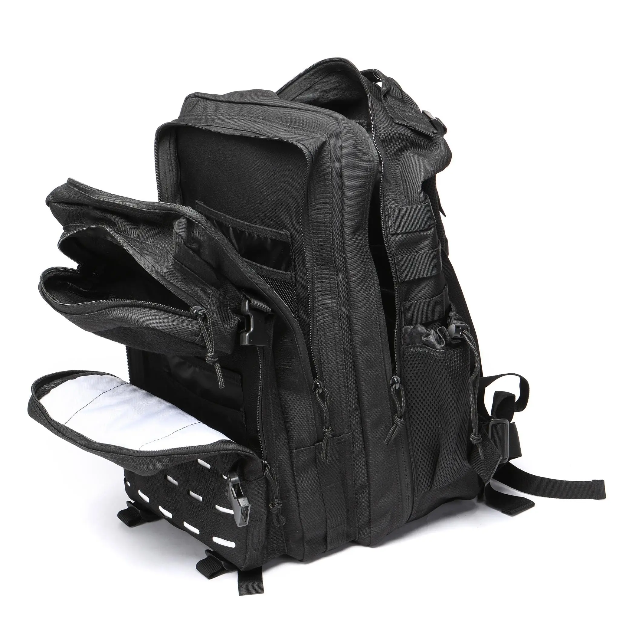 25L/50L Waterproof with 2 Bottle Holders Backpack Gym Outdoor Travel Hiking Fishing Trekking Backpacks 13inch Laptop Bag