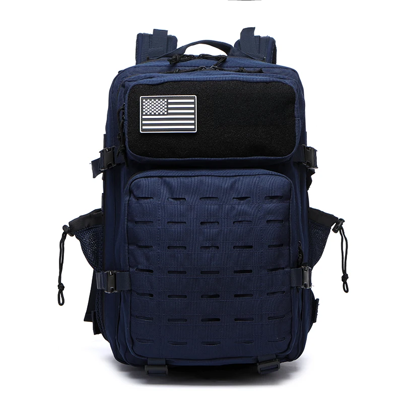 25L/50L Waterproof with 2 Bottle Holders Backpack Gym Outdoor Travel Hiking Fishing Trekking Backpacks 13inch Laptop Bag
