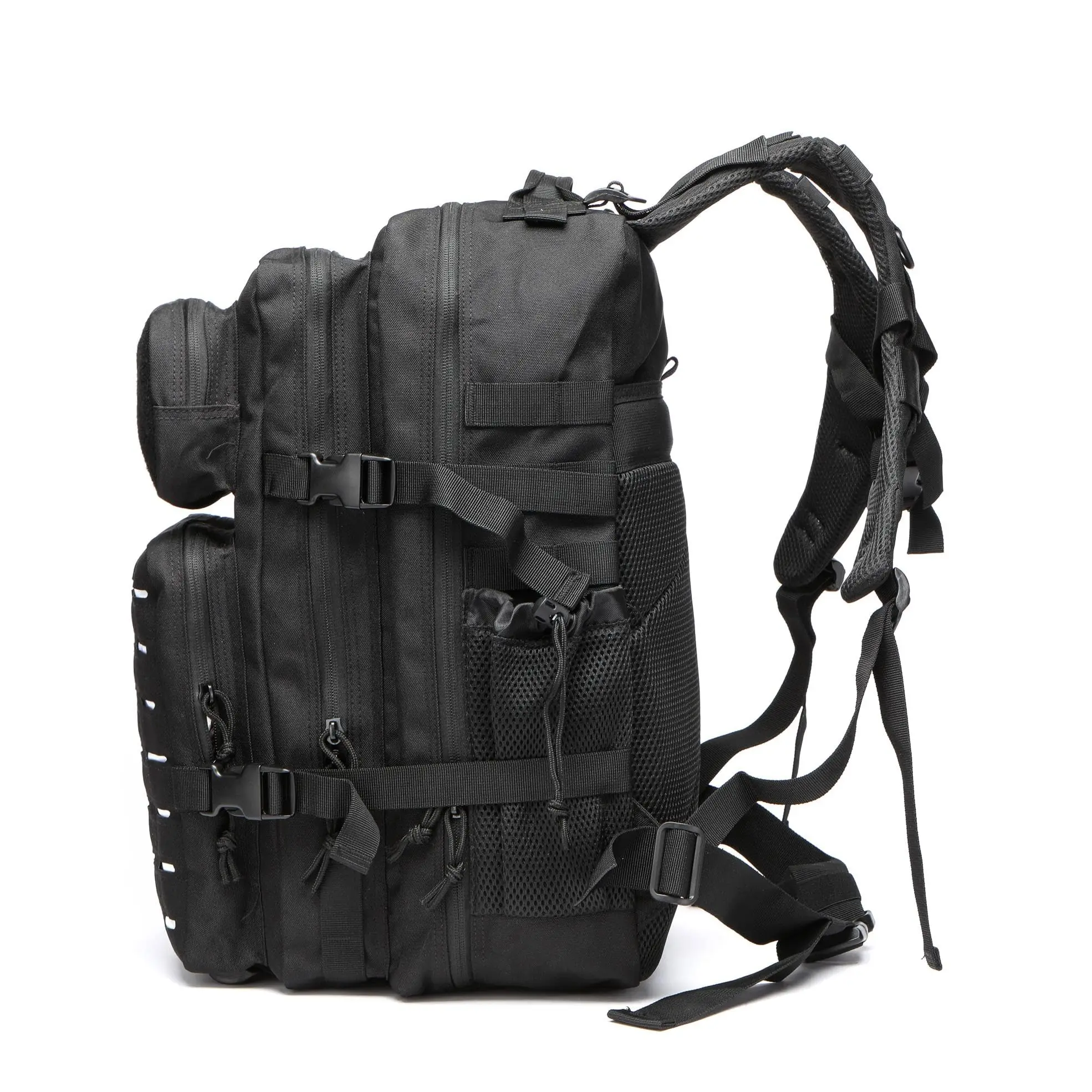 25L/50L Waterproof with 2 Bottle Holders Backpack Gym Outdoor Travel Hiking Fishing Trekking Backpacks 13inch Laptop Bag