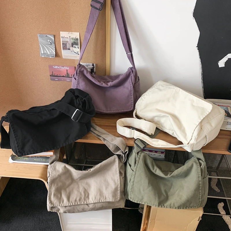 Men'S Minimalist Large Capacity Messenger Bag, Casual Shoulder Bag, Suitable for Vacation, Outdoor Activities, Daily Commuting