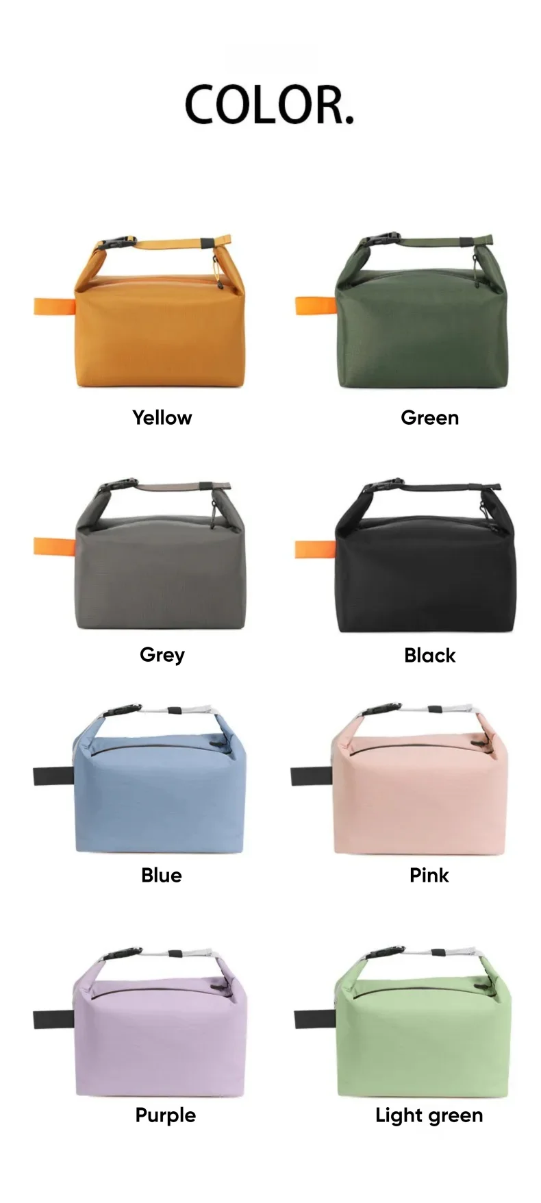 Portable Lunch Bag Woman Insulated Thermal Lunch Box Cooler Handbag Food Bag Carrier For Office School Travel Picnic