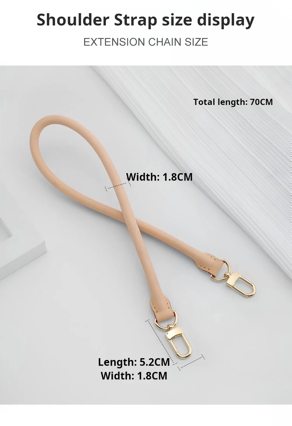100% Genuine Vachetta Leather Bag Strap for LV Speedy 20 25 30 Shoulder Straps Long Bags Belts Replacement bag Accessories