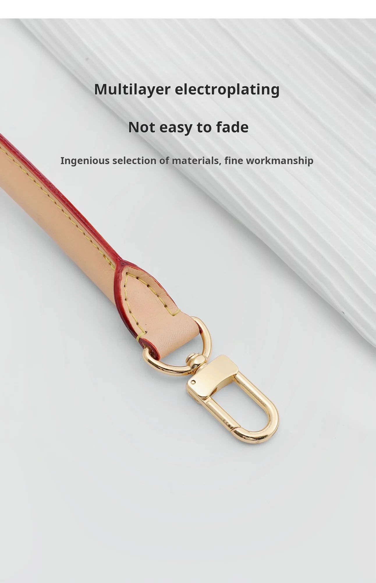 100% Genuine Vachetta Leather Bag Strap for LV Speedy 20 25 30 Shoulder Straps Long Bags Belts Replacement bag Accessories