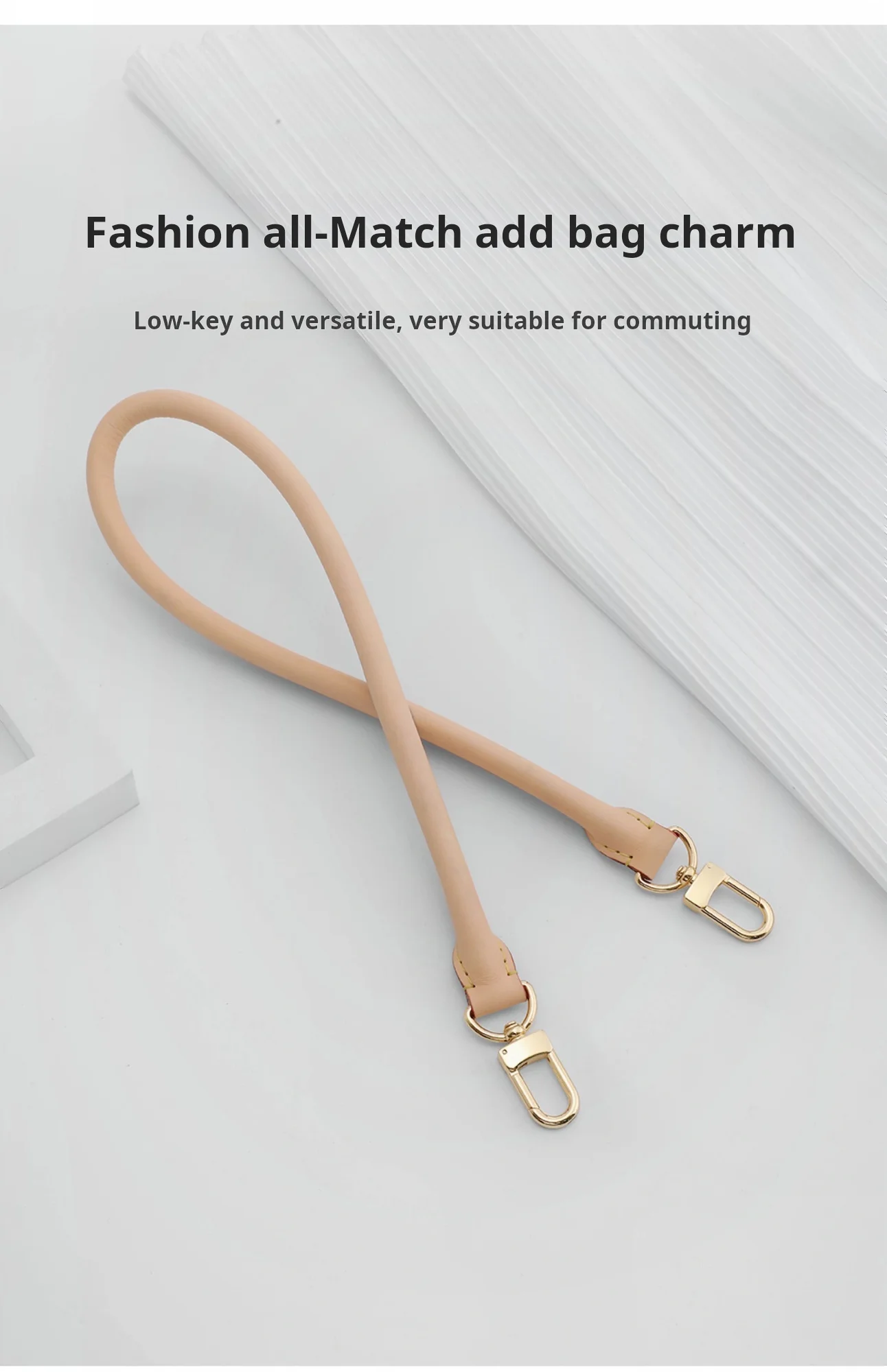 100% Genuine Vachetta Leather Bag Strap for LV Speedy 20 25 30 Shoulder Straps Long Bags Belts Replacement bag Accessories