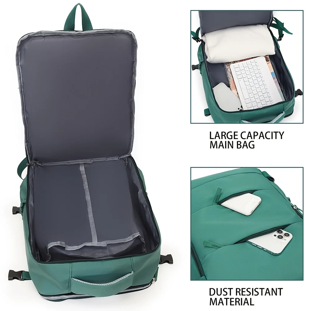 Couples Leisure Lightweight Backpack Travel Backpack Female New Backpack Student Schoolbag Large Capacity Travel Commuter Luggage