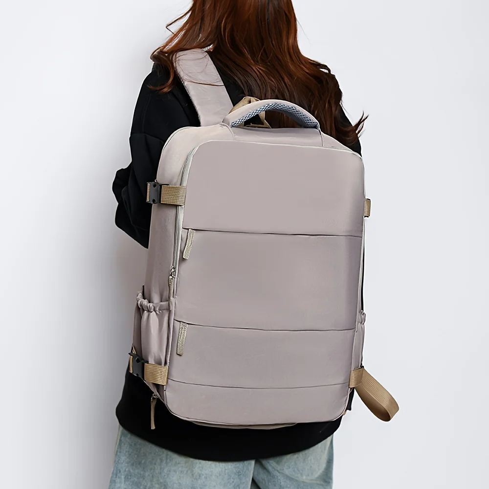 Couples Leisure Lightweight Backpack Travel Backpack Female New Backpack Student Schoolbag Large Capacity Travel Commuter Luggage