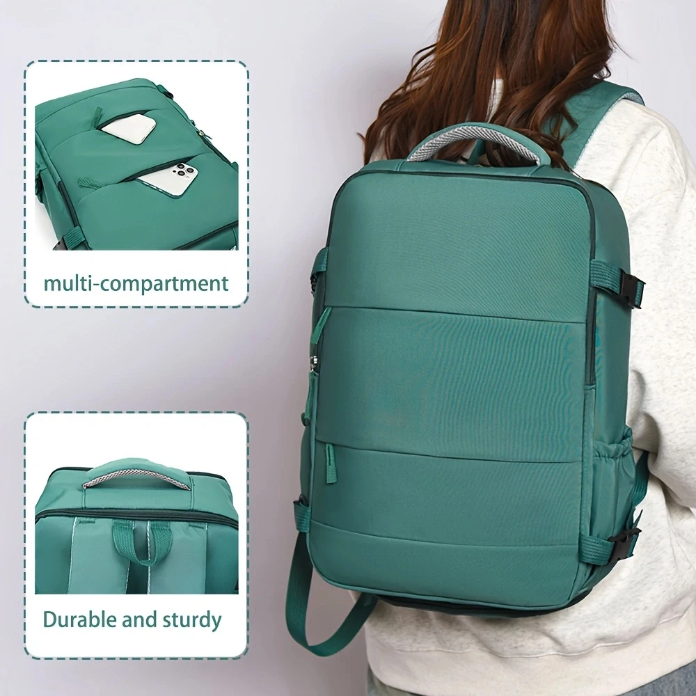 Couples Leisure Lightweight Backpack Travel Backpack Female New Backpack Student Schoolbag Large Capacity Travel Commuter Luggage