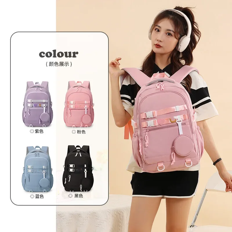 Y2K Girl Group Katseye Graphic School Backpacks for Women Girls Laptop Computer Bag Teenager Katseye Fan Schoolbag Gifts