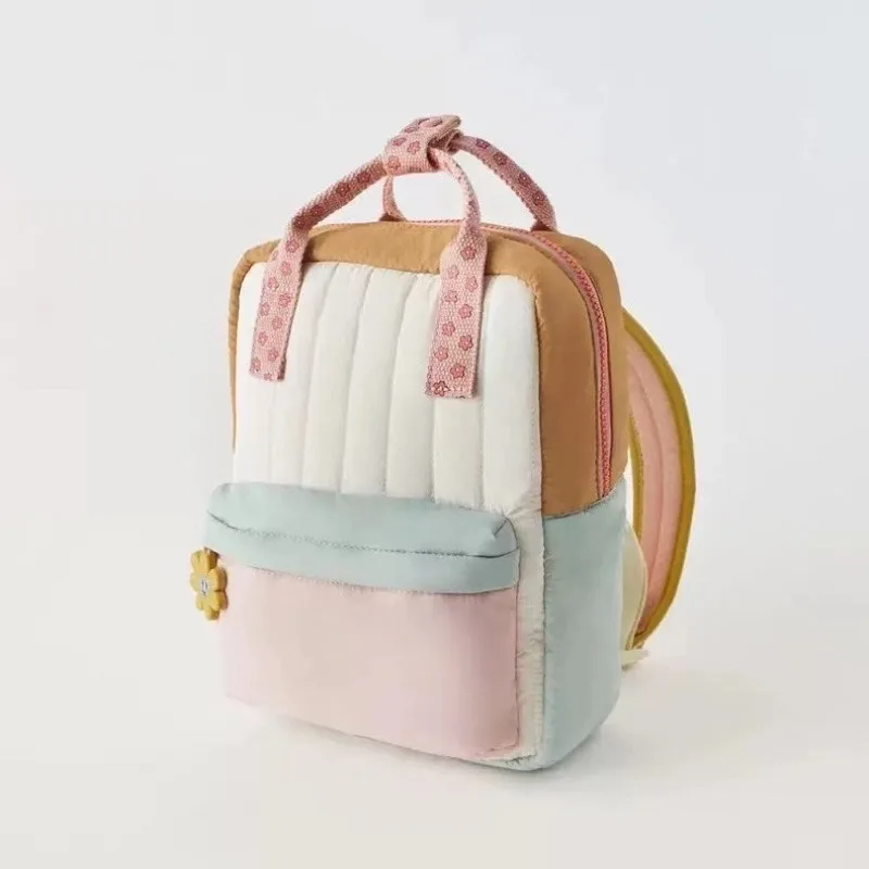 2026 New Cute Floral Decor Women's Backpack Student School Bag Suitable for Outdoor Casual Unisex Travel Backpack