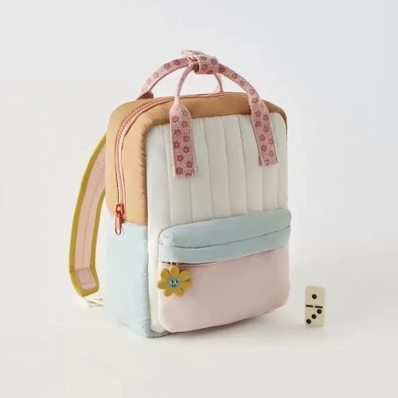 2026 New Cute Floral Decor Women's Backpack Student School Bag Suitable for Outdoor Casual Unisex Travel Backpack