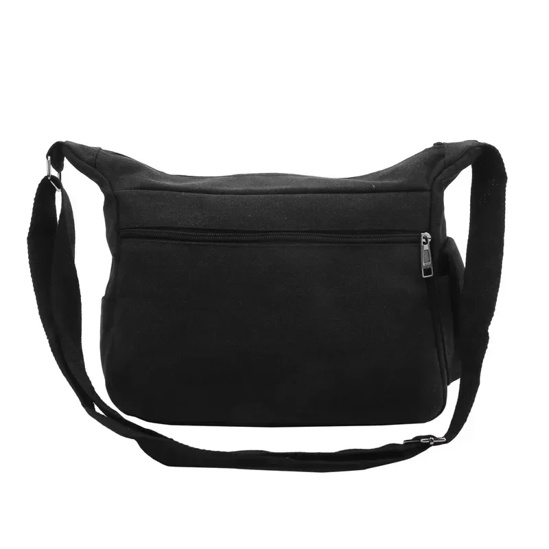 Fashion Men's Canvas Shoulder Bag Luxury Messenger Bag Unisex Casual Tote Travel Crossbody Bag High Quality Handbag Chest Bag