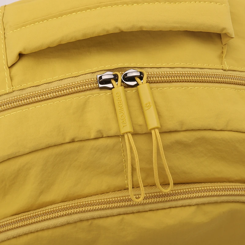 Women's Large Capacity Casual Nylon Multi-Layer Backpack Fashionable Knapsacks Travel School Bag for Outdoor Camping Hiking