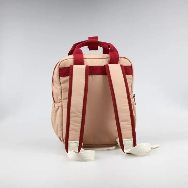 2026 New Cute Strawberry Embroidered Cartoon Women's Backpack Student School Bag Unisex Casual Fashion Travel Backpack