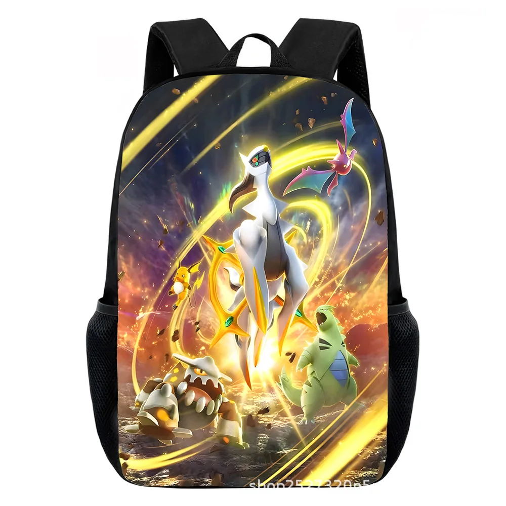 Cartoon Pikachu Backpacks Print Primary Software Backpacks for Boy and Girls Best Gifts Lightweight Cartoon School Bag for Kids