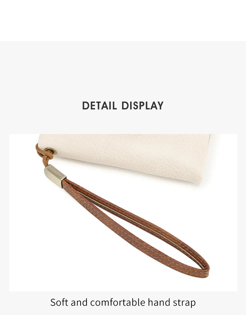 Vintage RFID Blocking Wallet for Women with Double Zipper Multiple Card Slots Coin Pocket Portable Three-Fold Short Wallet