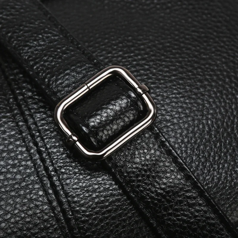 100% Cowhide Handbag and Purses New Fashion Shoulder Bag with Wide Straps Women Soft Genuine Leather Crossbody Messenger Bag