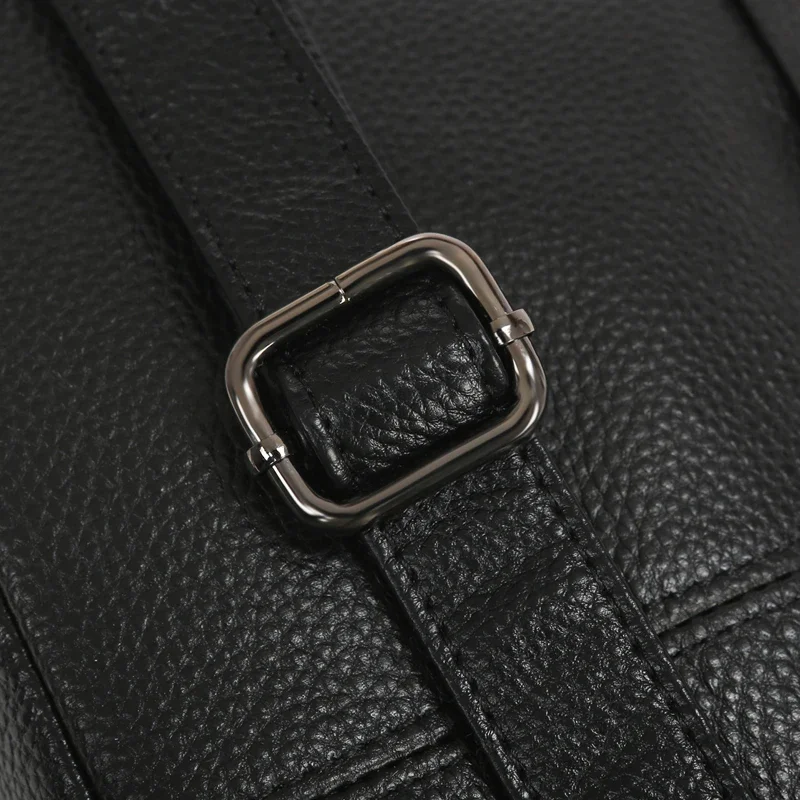 100% Cowhide Handbag and Purses New Fashion Shoulder Bag with Wide Straps Women Soft Genuine Leather Crossbody Messenger Bag