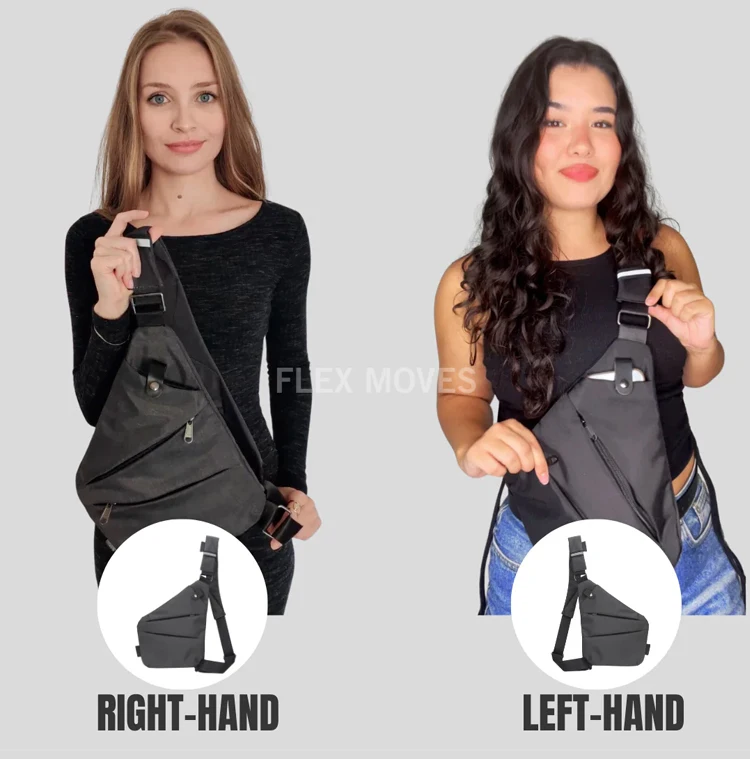 Unisex Anti-Theft Chest Bag - Adjustable Straps, Multi-Purpose Storage Pouch, Secure Travel Wallet
