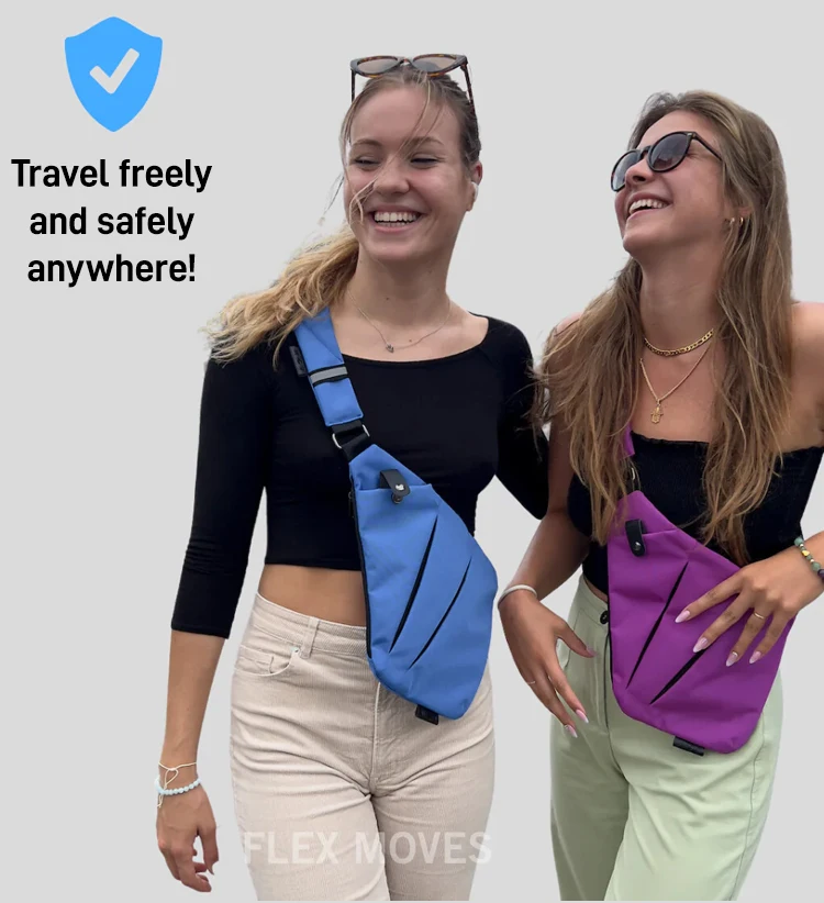 Unisex Anti-Theft Chest Bag - Adjustable Straps, Multi-Purpose Storage Pouch, Secure Travel Wallet