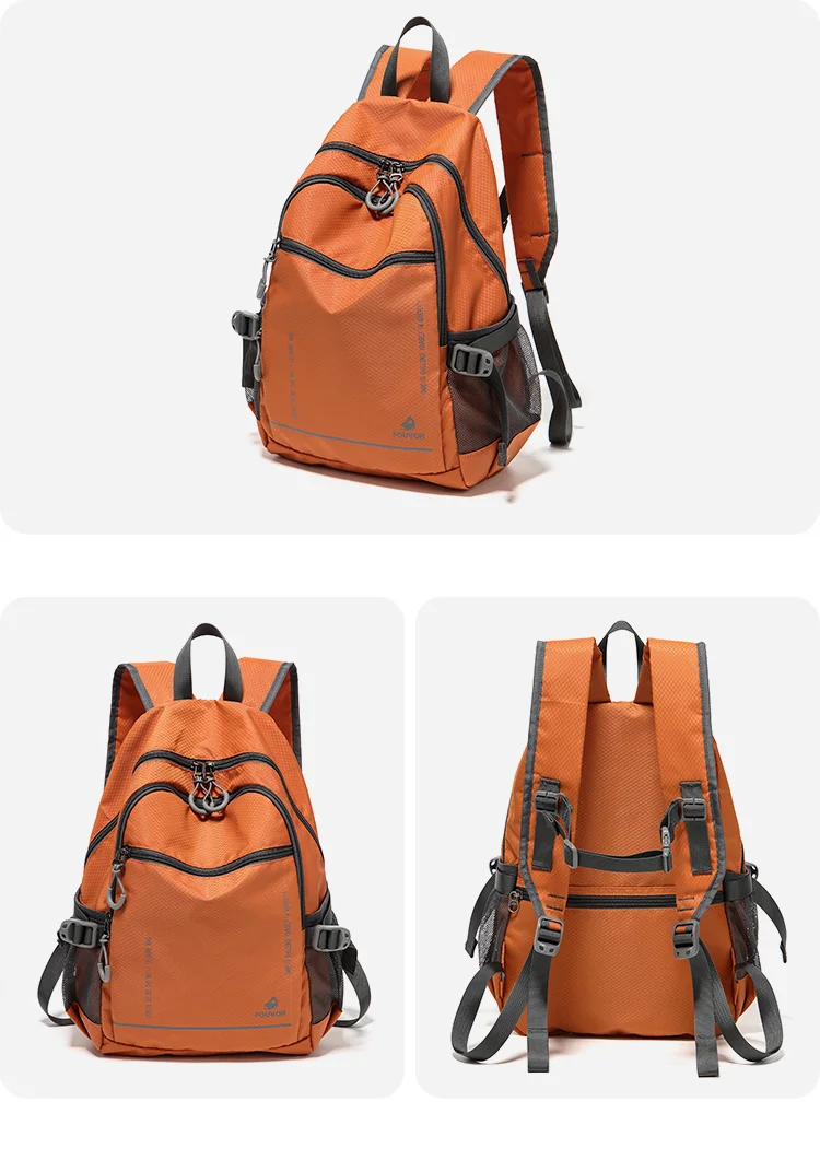 FOUVOR Ultra Light Backpack Large Capacity Backpacks 2026 Outdoor Travel Hiking Foldable Convenient School Backpack Bags 3037-03
