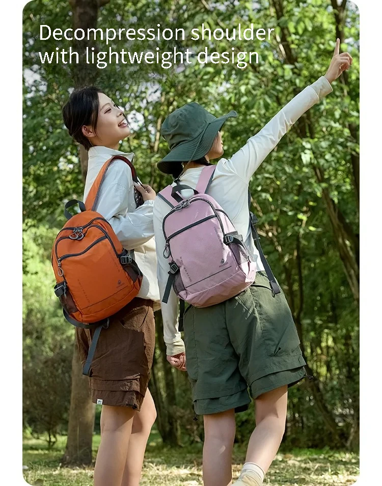 FOUVOR Ultra Light Backpack Large Capacity Backpacks 2026 Outdoor Travel Hiking Foldable Convenient School Backpack Bags 3037-03