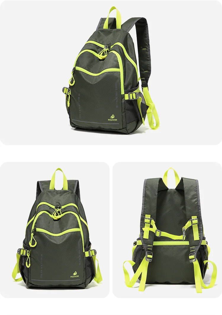 FOUVOR Ultra Light Backpack Large Capacity Backpacks 2026 Outdoor Travel Hiking Foldable Convenient School Backpack Bags 3037-03