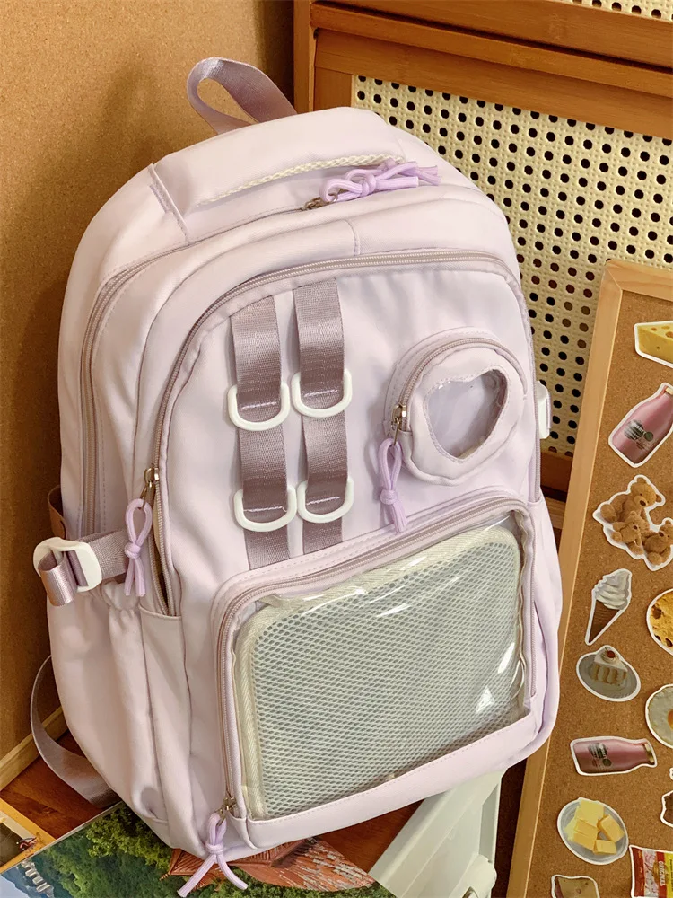 Japanese High School Girls Backpack School Bags For Teenage Girls Multi Pockets New Kawaii Backpack Women Harajuku Cute Mochila